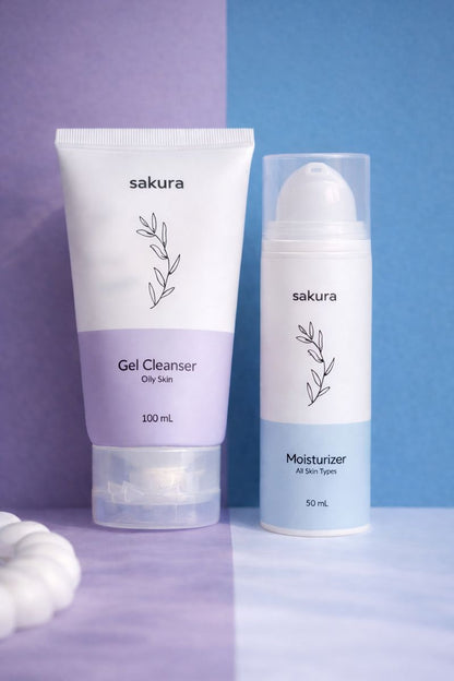 (Oily Skin Facewash + All Skin Moisturiser) 🎁