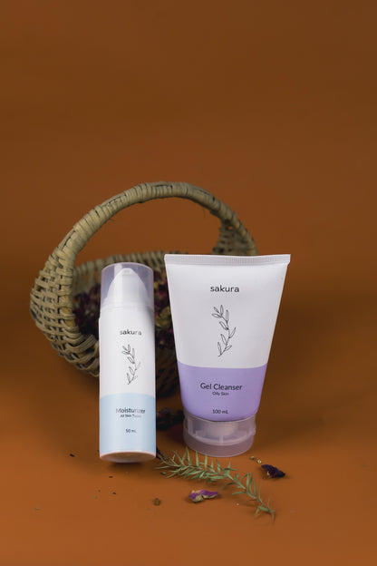 (Oily Skin Facewash + All Skin Moisturiser) 🎁