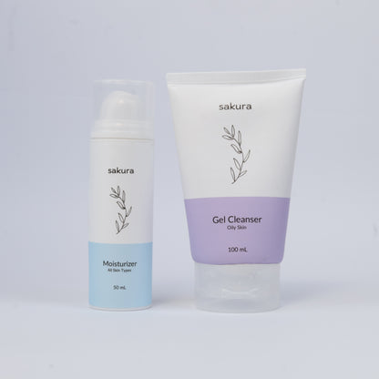 (Oily Skin Facewash + All Skin Moisturiser) 🎁